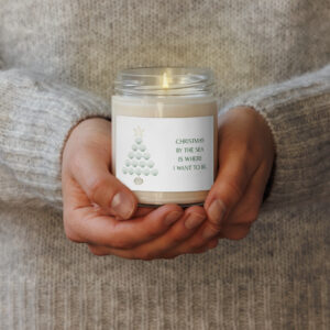 Christmas by the Sea Holiday Warmth Scented soy candle